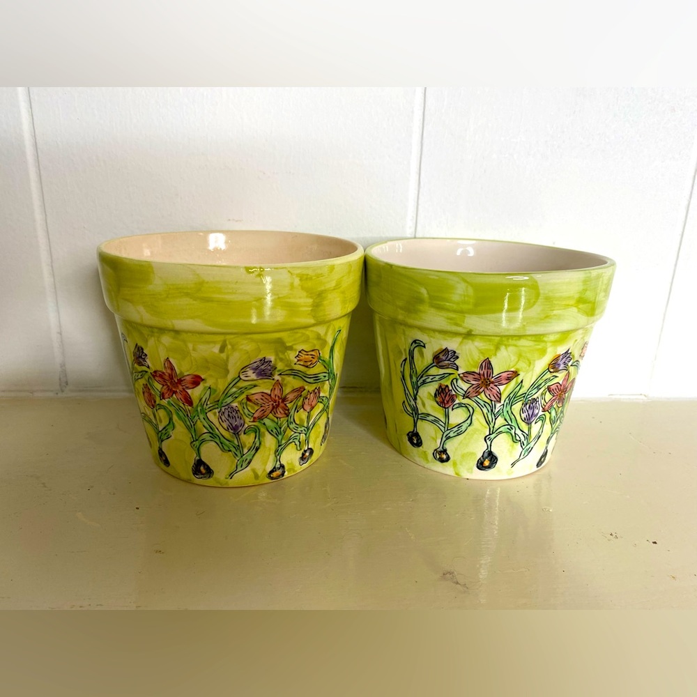 Flowers pots sets of 2.